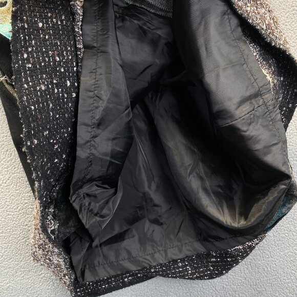 Dor Dor Couture Art-To-Wear Women's Size Small  Button Up Lined Coat - Picture 8 of 13